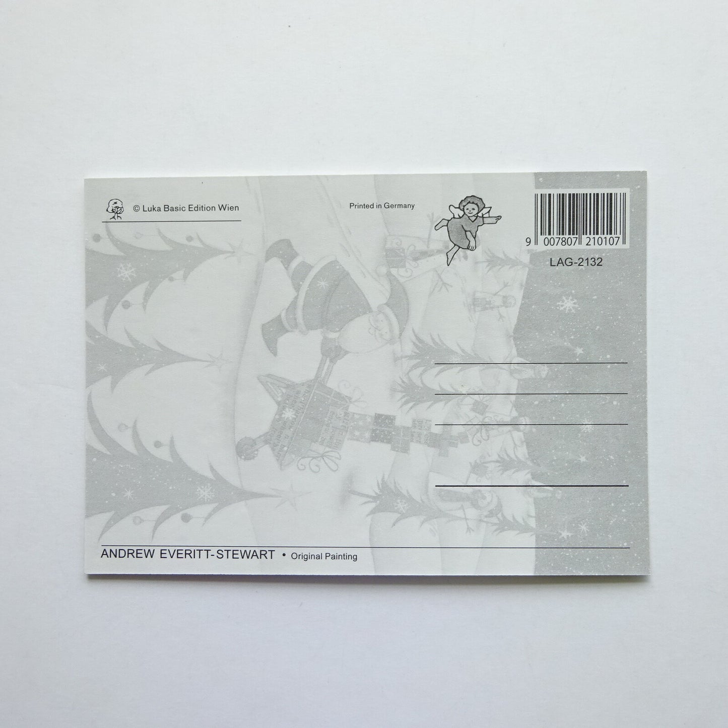 Santa - LUKA BASIC postcard