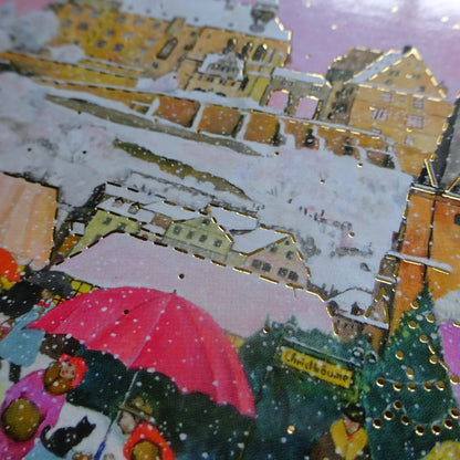 Christmas Market in Marburg - LUKA BASIC postcard