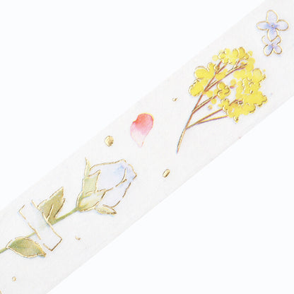 Flower Poem - Masking Tape - BGM washi tape