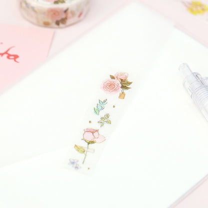 Flower Poem - Masking Tape - BGM washi tape