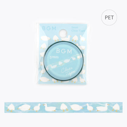 Swimming Duck - BGM Washi Tape