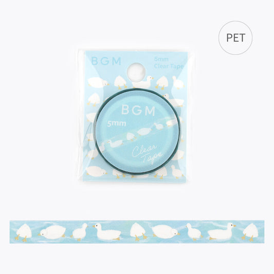 Swimming Duck - BGM Washi Tape