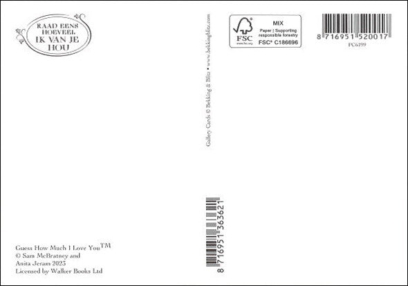 Guess How Much I Love You - Listening - Postcard Picture Book - Sam and Anita