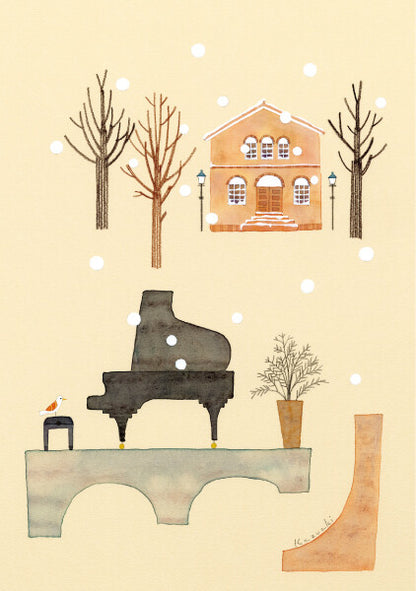 poem of the beginning - Kazuaki Yamada Postcard