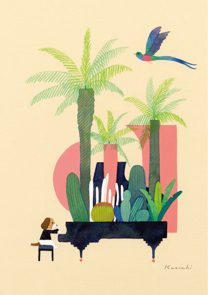 Quetzal - Kazuaki Yamada Postcard