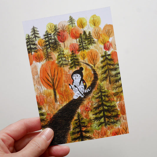 Aki - Sabatora Travel Diary series- 4Legs postcards