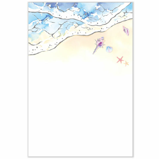 Sandy Beach - Chikako Mitsui Postcard