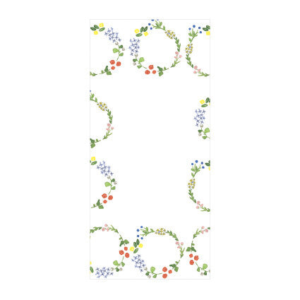 Bouquet of flowers - SEITOUSHA Yukitegami memo pad