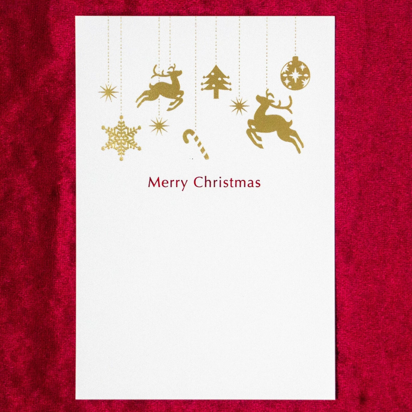 Ornament - RUKKAKU Gold Foil Postcard