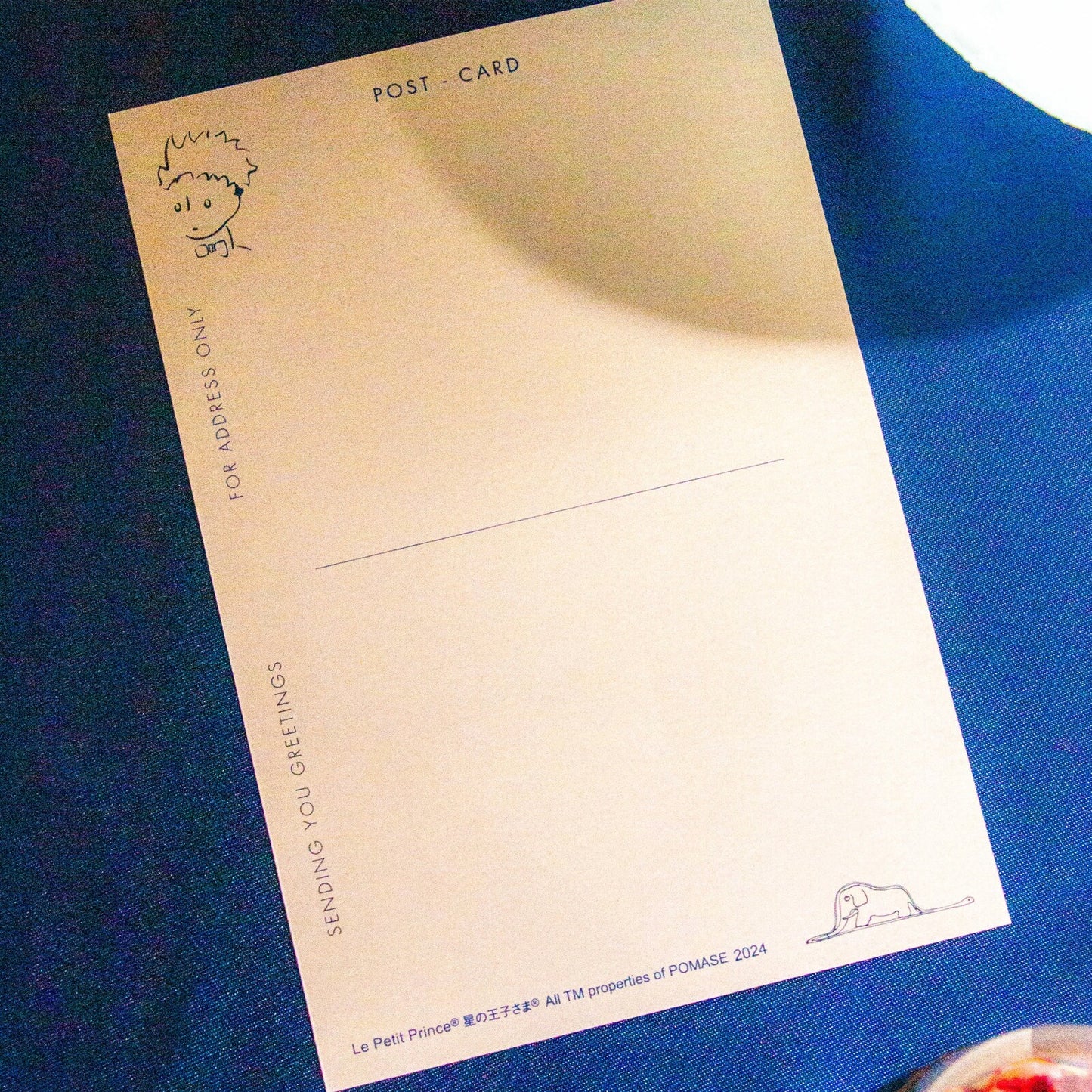 [Precious Thing] - Le Petit Prince x ROKKAKU foli-stamped postcard