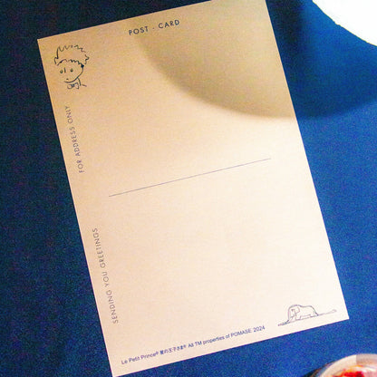 [Precious Thing] - Le Petit Prince x ROKKAKU foli-stamped postcard