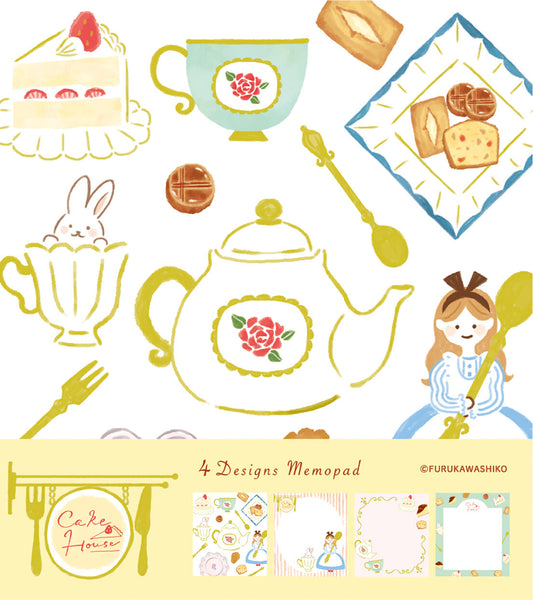 Cafe House - Furukawashiko Memo Pad