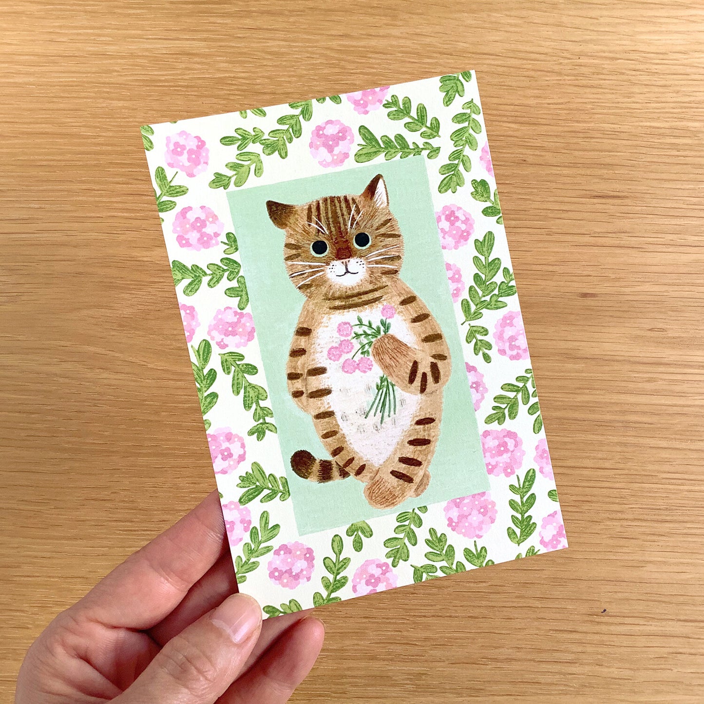 Kiji Tiger - Cat in a picture book series- 4Legs postcards