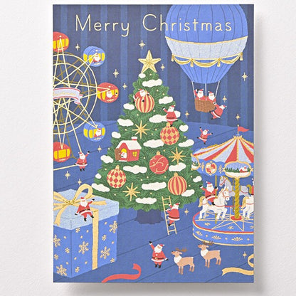 Christmas Santa - EASE postcard
