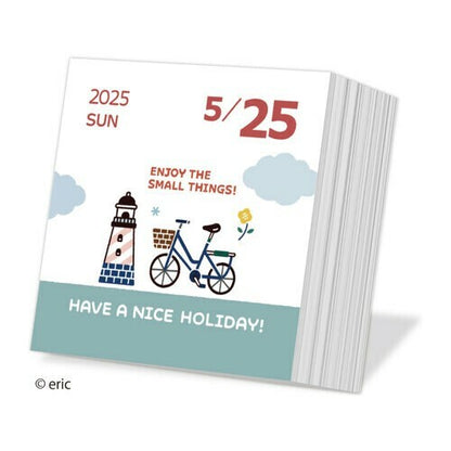 2025 Daily Calendar eric color 60×60×30mm