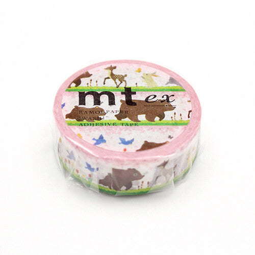 mt ex Animals Awakened from Hibernation - washi tape 15mm x 7m