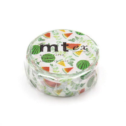 mt ex watermelon - washi tape 15mm x 7m
