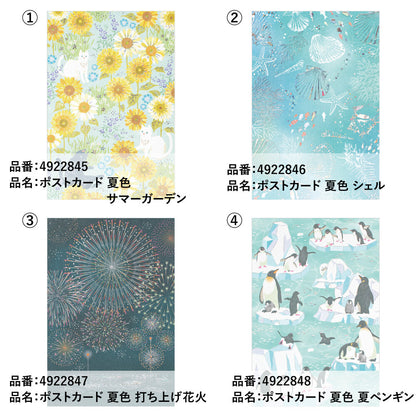 Garden - pearlescent postcard - NB.co