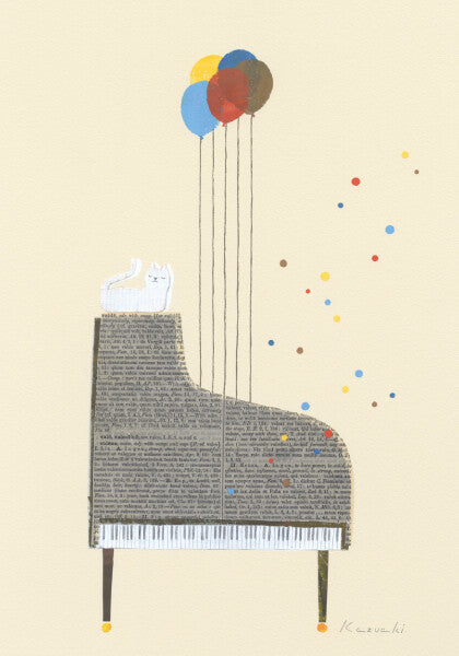Collage of memories - Kazuaki Yamada Postcard