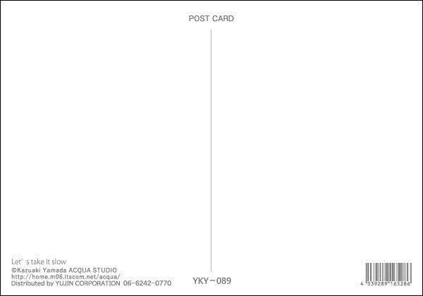 Let's take it slow - Kazuaki Yamada Postcard