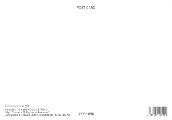 In the dark of night- Kazuaki Yamada Postcard