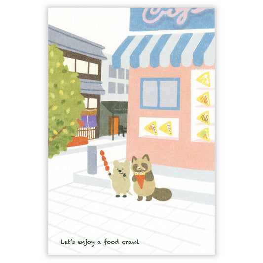 Eating - NB.co postcard