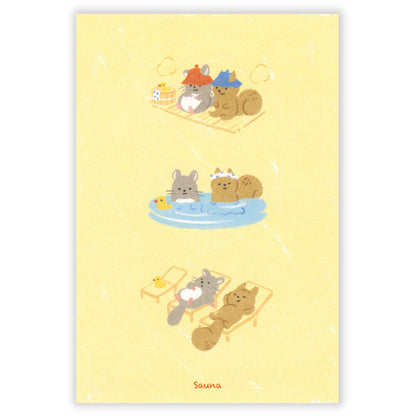 Sauna - NB.co postcard