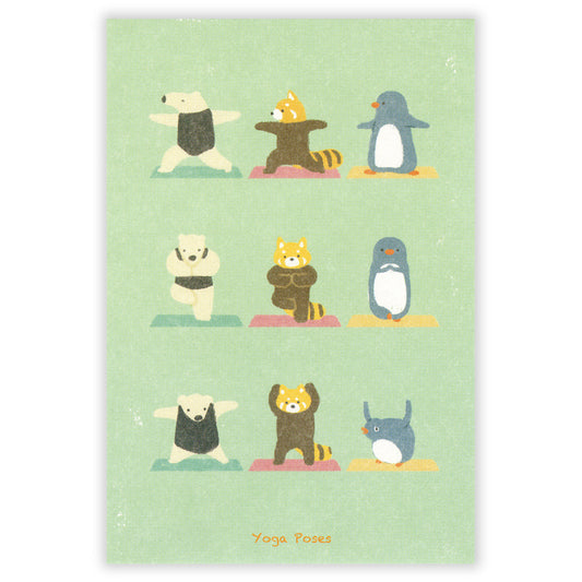 Yoga - NB.co postcard