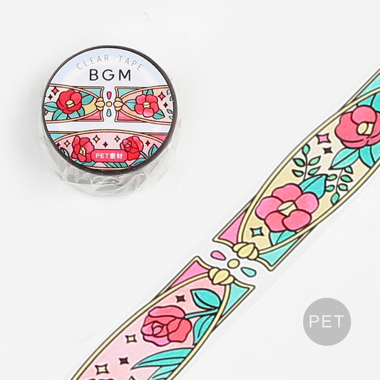 Stained Glass Maiden's Dream - BGM PET Washi tape