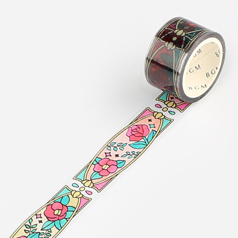 Stained Glass Maiden's Dream - BGM PET Washi tape