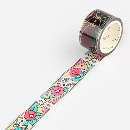 Stained Glass Maiden's Dream - BGM PET Washi tape