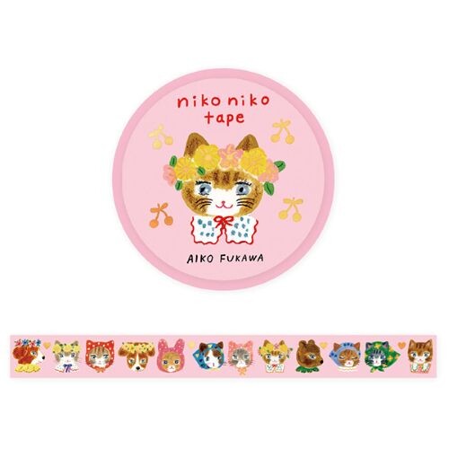 Aiko Fukawa nico nico - Foil-stamped masking tape