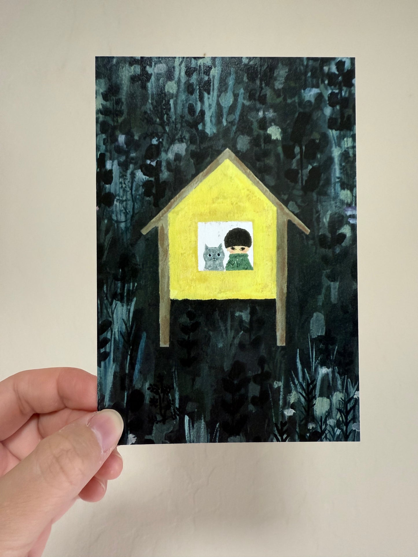 waiting for me - 4Legs postcards