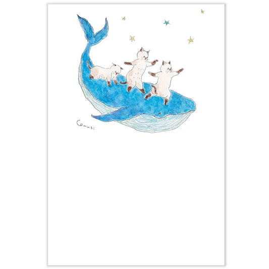 The Whale's Gratitude - Kujira no Ongaeshi - TOCORO COMUGI Postcard