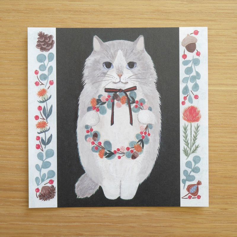 長毛猫 - 4legs memo paper