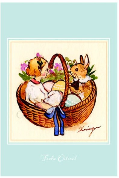 Basket - Krimgen postcard