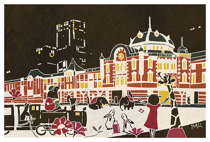 Tokyo Illuination - Adachi Masato - Who Mails postcard