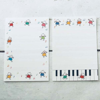 Piano - Frontia postcard pad