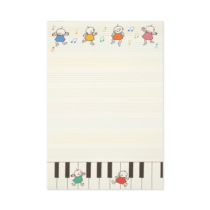 Piano - Frontia postcard pad