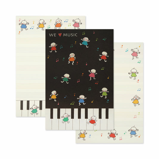 Piano - Frontia postcard pad