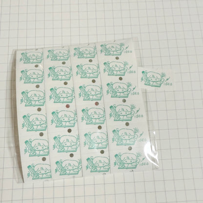 idea - Abai Design白教授研究所 - 24 labeler stickers sampler