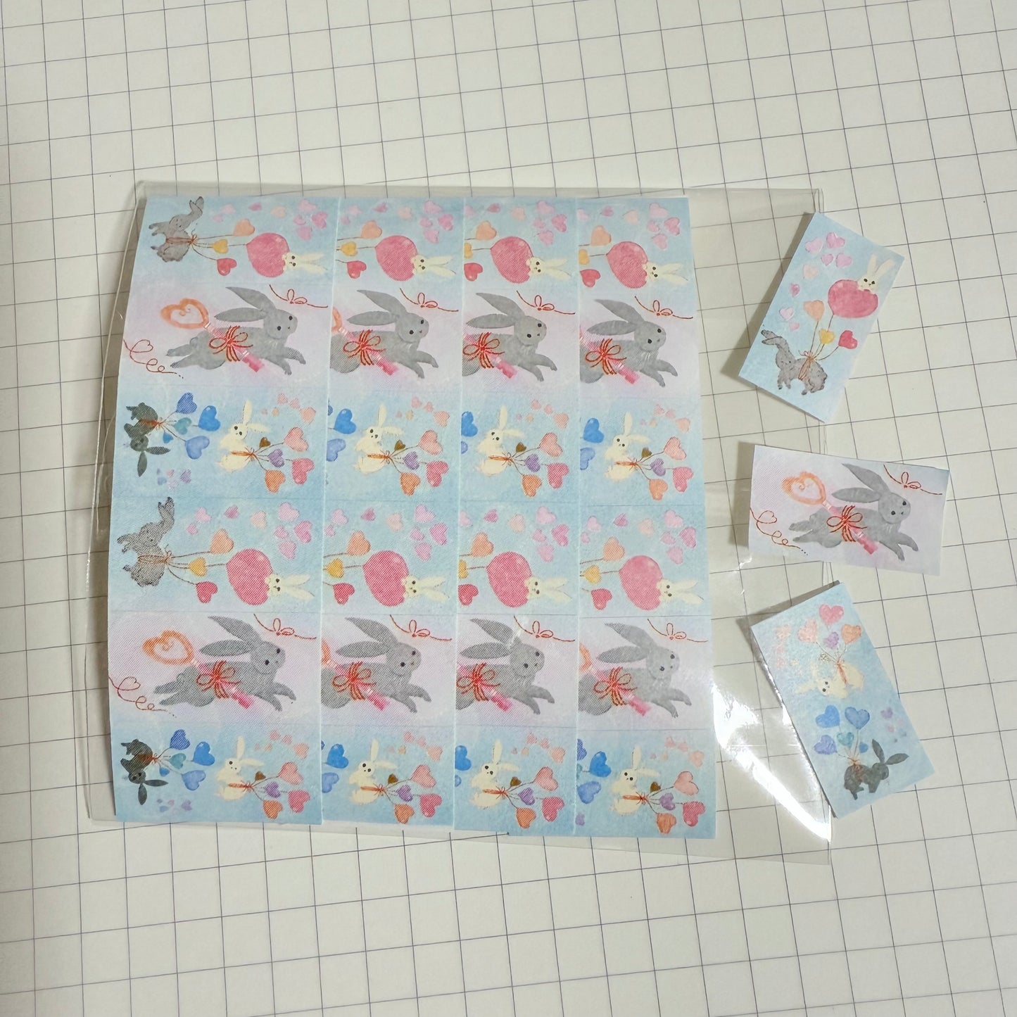 Niigata Omusubi- 啓文社印刷 keibunsha - 24 labeler stickers sampler
