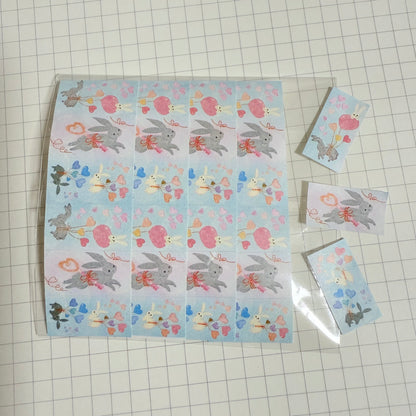 Niigata Omusubi- 啓文社印刷 keibunsha - 24 labeler stickers sampler