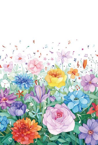 Flower 3 - Sakai postcard