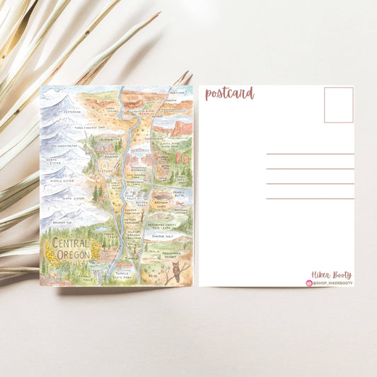 Redmond Second Edition Central Oregon - Hiker Booty Postcard