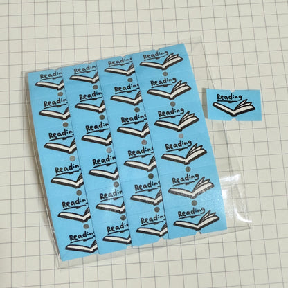 Reading - Abai Design白教授研究所 - 24 labeler stickers sampler