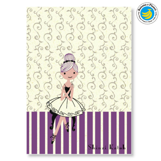 Ballet Rest - Ballet Series -  Shinzi Katoh Postcard