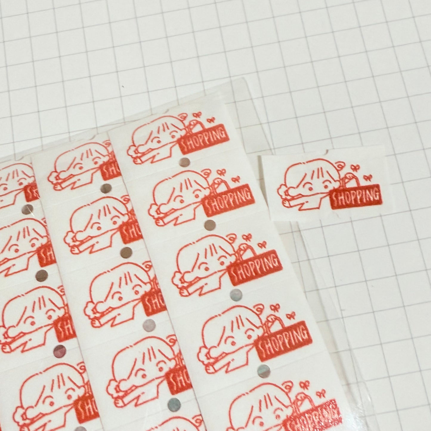 shopping - Abai Design白教授研究所 - 24 labeler stickers sampler