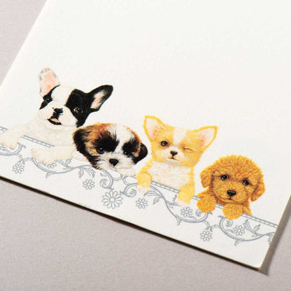 Puppies - NB.co postcard pads