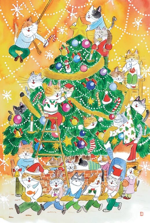 Happy Holidays Series (Christmas) - Ai Yoshida postcard